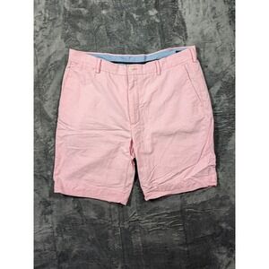 Polo Ralph Lauren Classic Fit Pink Cotton Oxford Chino Shorts Mens 35